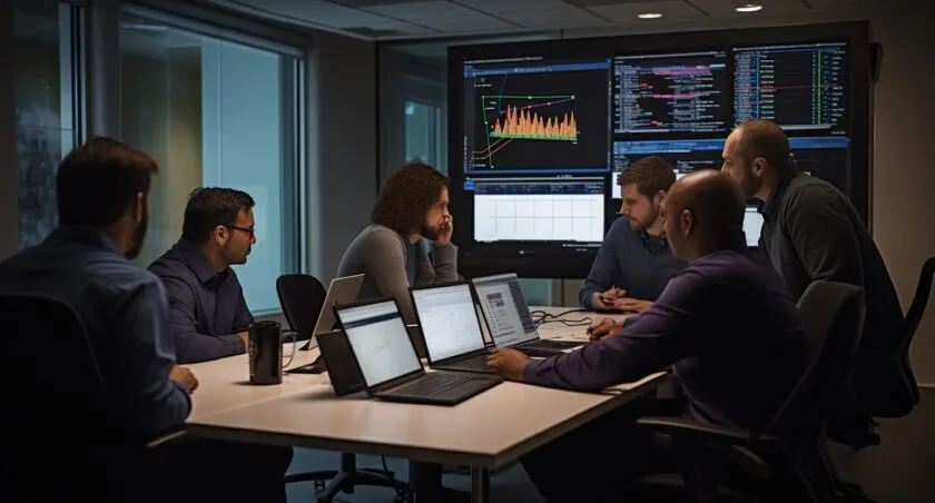 QA Tester Collaborating With Development Team