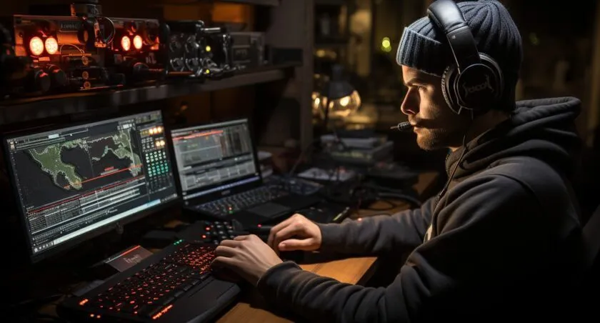 Radio Scanner Enthusiast With Pro 97 Software