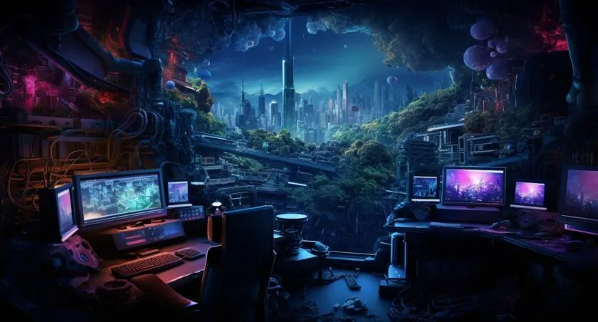 Cryptocurrency Recovery Firm Concept Art
