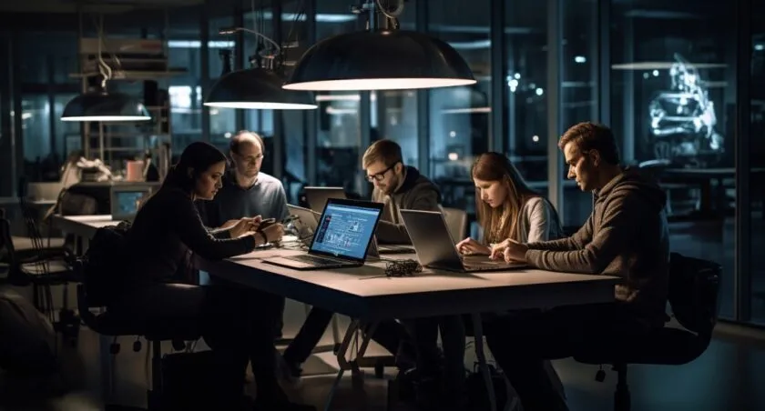 Researchers At Work