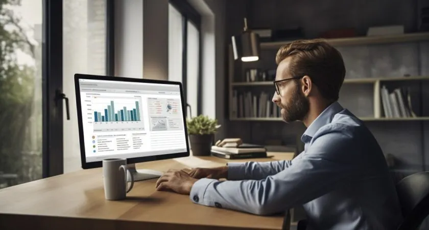 SEO Specialist Analyzing Campaign Manager 360 Data