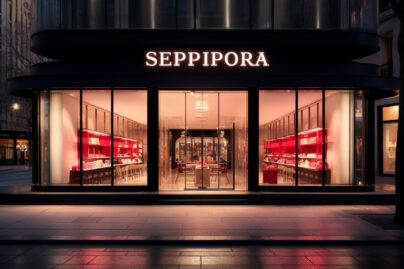 Sephora Storefront At Dusk