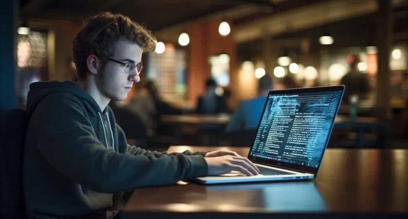 Software Developer Working With Java Frameworks