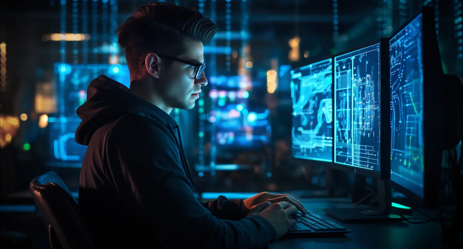 Software Developer At Work