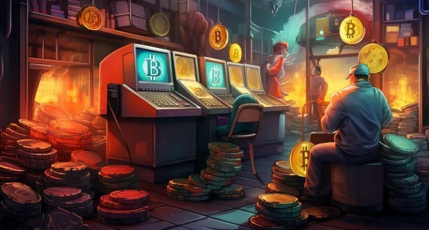 Stack Of Irs Forms With 'cryptocurrency Reporting' Header