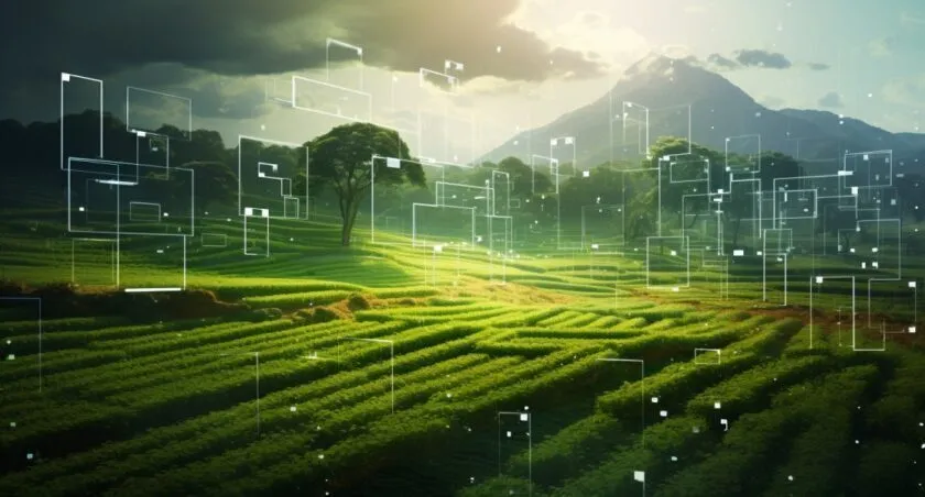 Sustainable Blockchain Agriculture Image