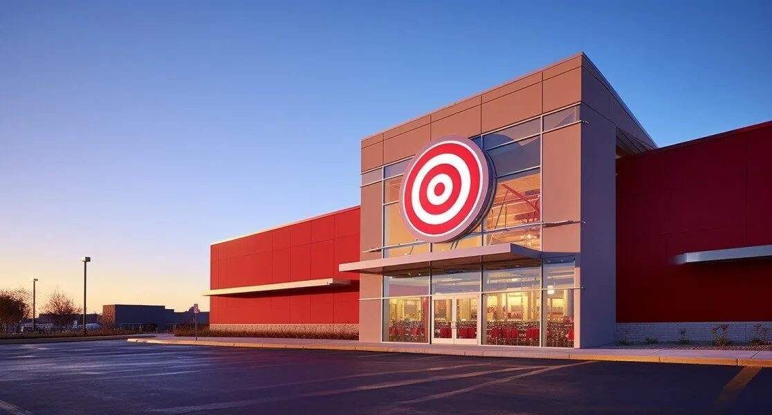 Target Storefront At Dusk