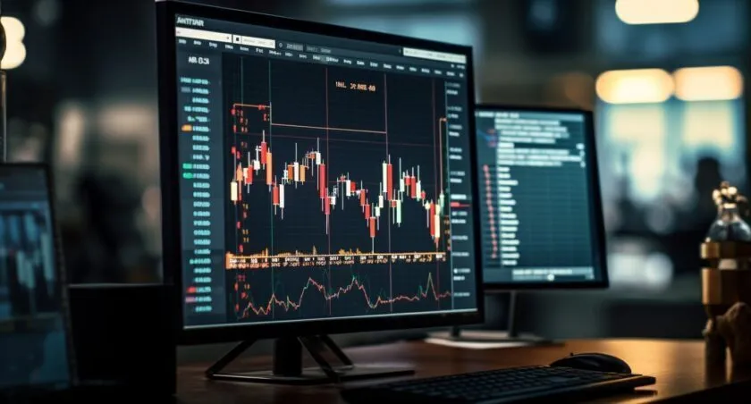 Trading Platform Interface With Bitcoin Transactions