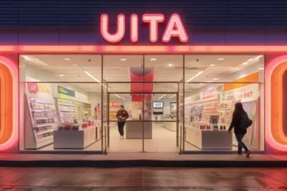 Ulta Storefront With Confused Shopper