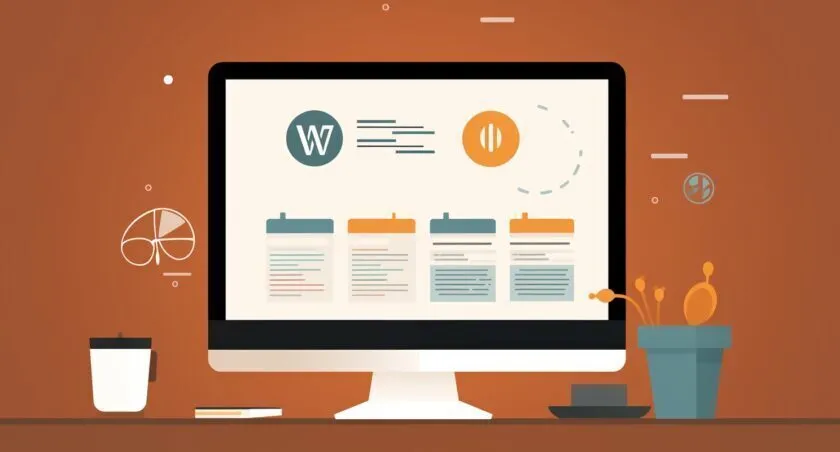WordPress Dashboard Organization