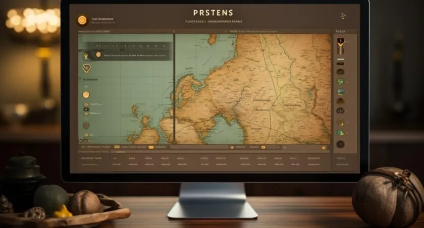 Wordpress Dashboard Treasure Map