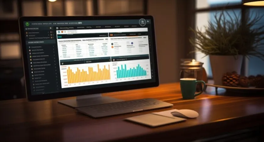 Wordpress Dashboard Management Illustration