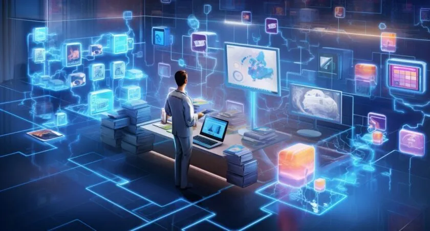 Workflow Automation Concept Art