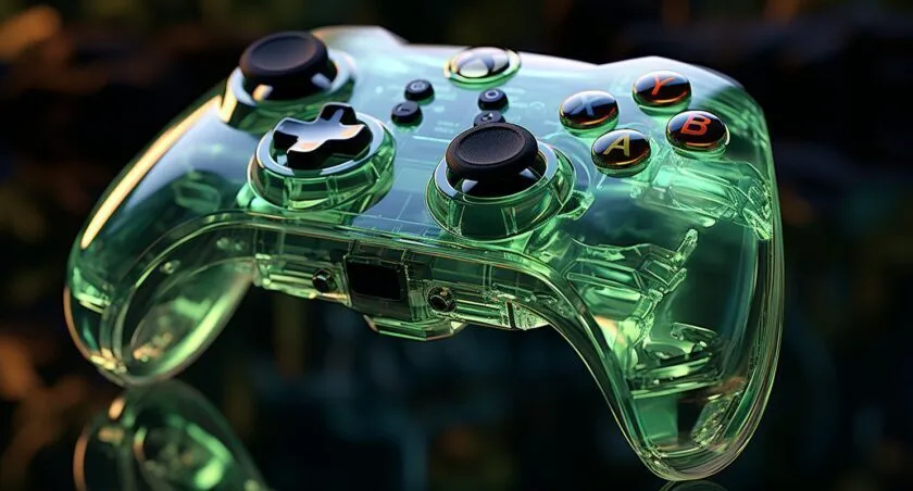 Xbox 360 Controller In High Detail