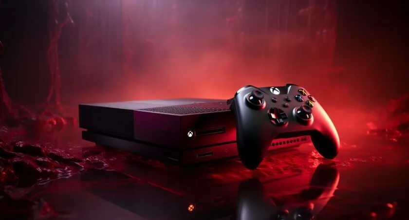 Xbox 360 Logo With Dramatic Lighting