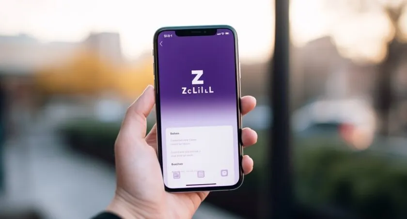 Zelle Logo On A Mobile App
