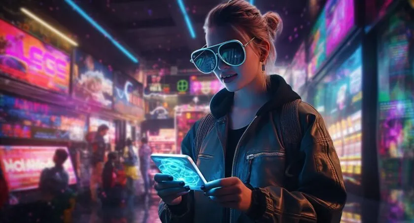 A Mobile Shopper With A Futuristic Twist