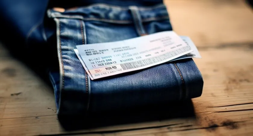 Aeropostale Receipt And Jeans