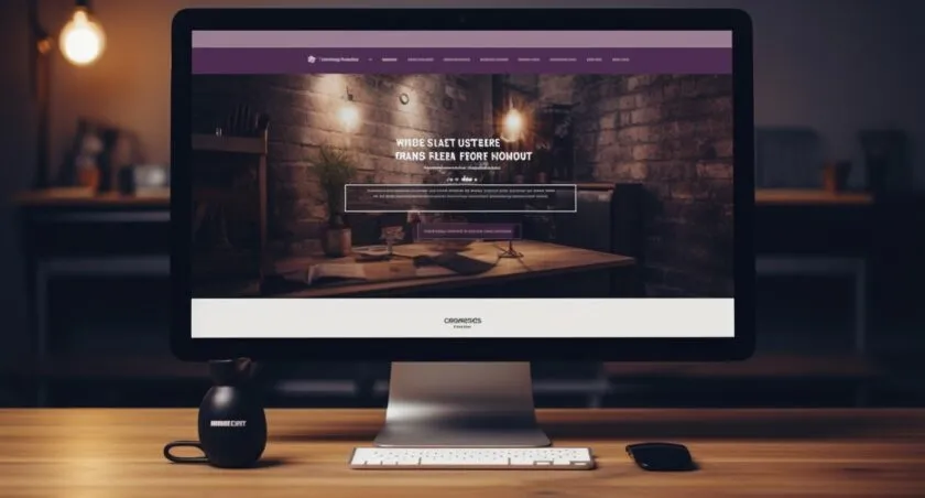 Beautiful WordPress Website Display