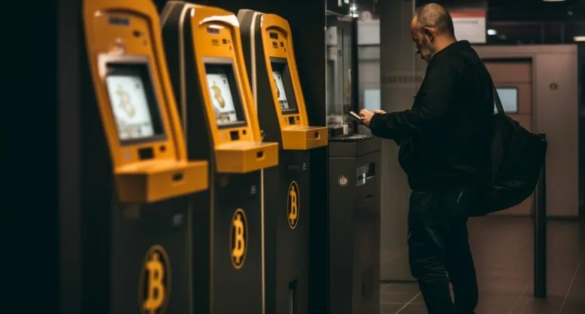 Bitcoin ATM Transaction Process