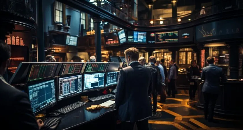 Bitcoin Exchange With Traders And Monitors