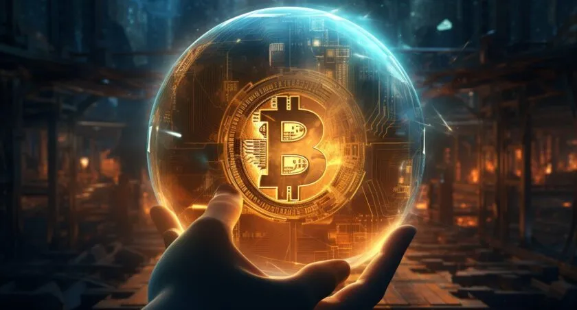Bitcoin Transactions With A Futuristic Touch