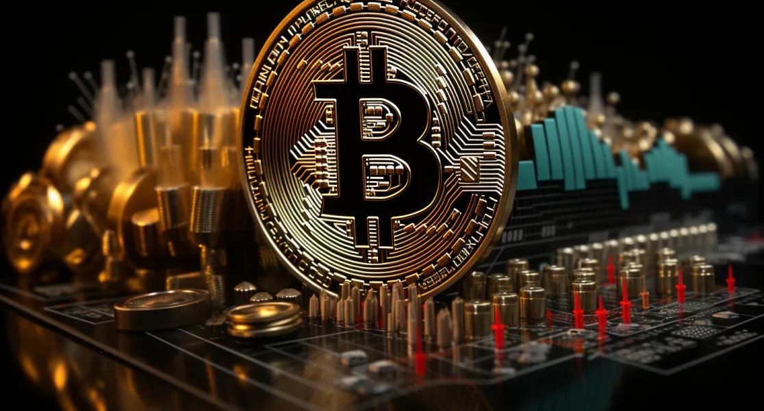 Bitcoin Price Graph With Dramatic Fluctuations