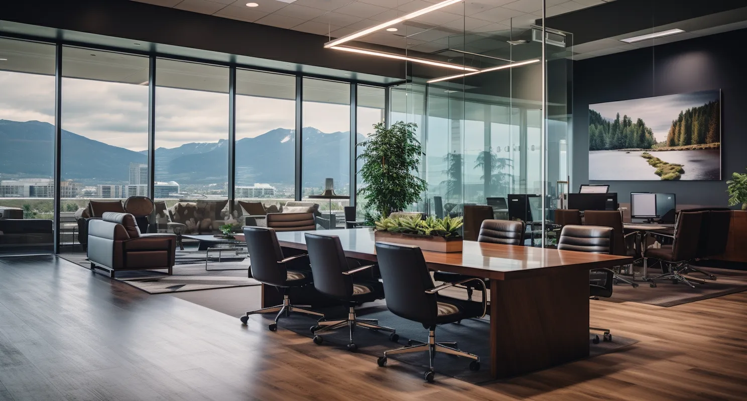 Commercial Real Estate Office Interior