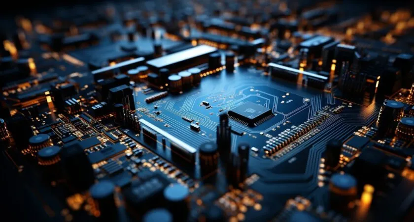 Computer Circuitry Blueprint
