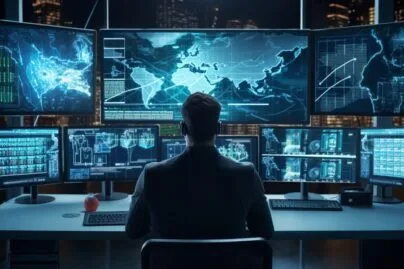Digital Marketing Specialist Analyzing Data