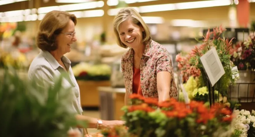 Hobby Lobby Staff Assisting A Customer
