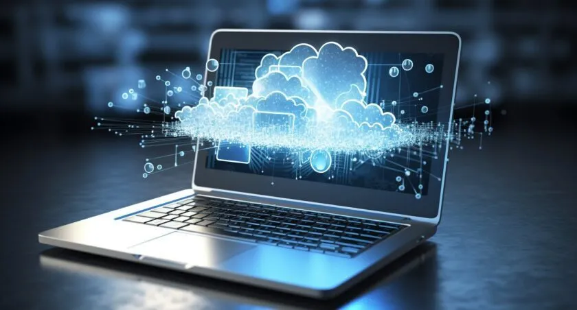 IAAS And PAAS Cloud Computing Solutions Concept