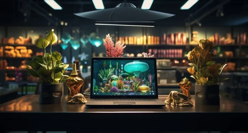 Niche Product Display In A Unique Setting