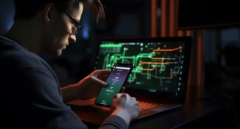 Node.JS Developer Working On A Mobile Device Optimization