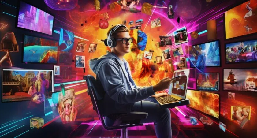 Online Gaming Business Opportunities Collage
