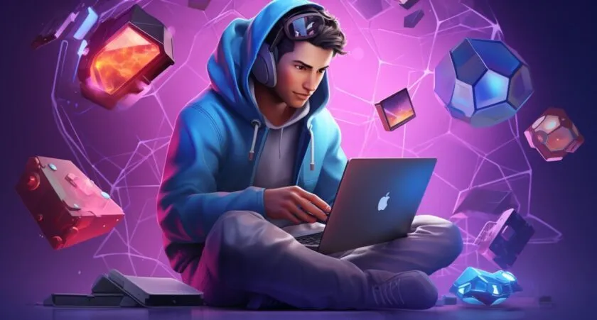 Online Gaming Business Opportunities Concept Art