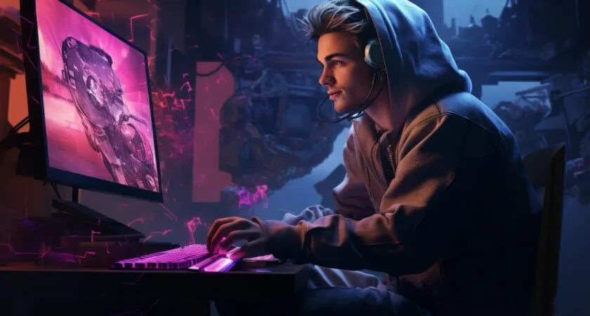 Online Gaming Business Opportunities Illustration