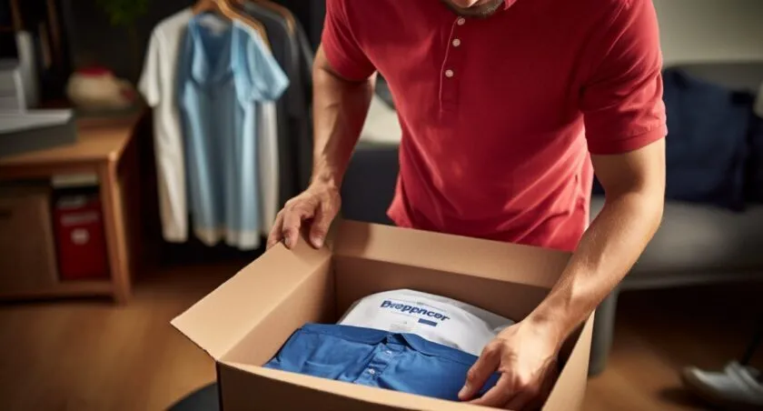 Packing Aeropostale Return