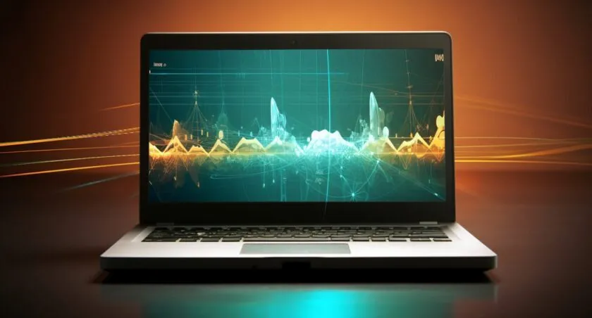 Radio Waves Transmitting Data