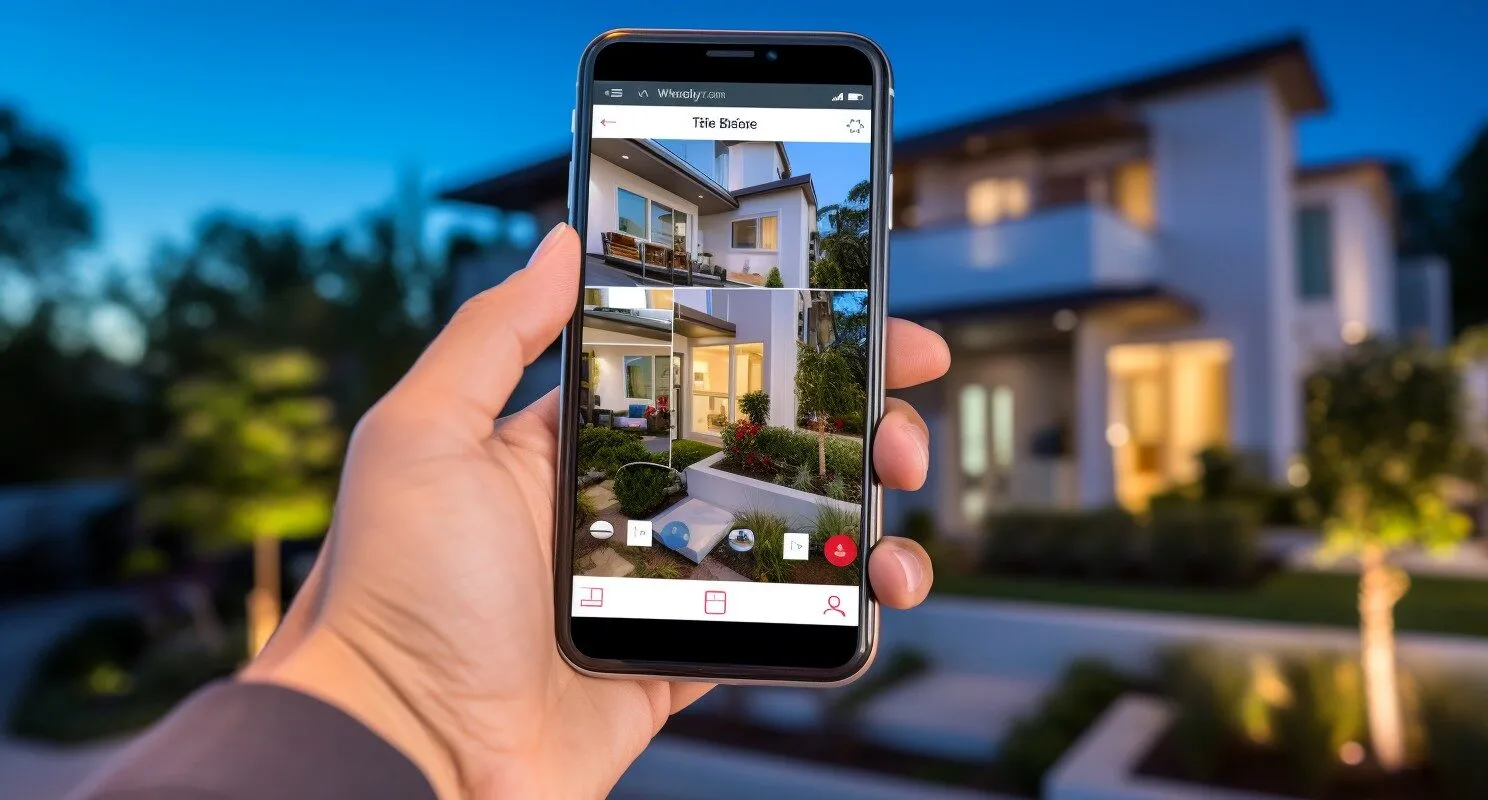 Realtor Using A Smartphone For Instagram Engagement