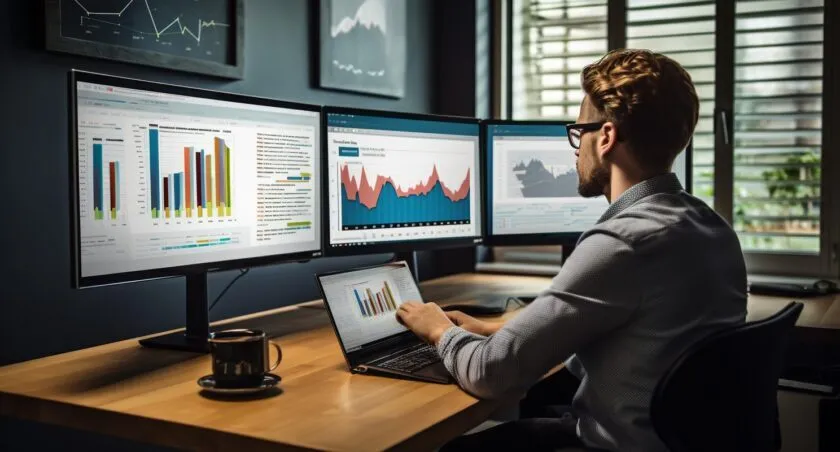 SEO Consultant Working With Small Business