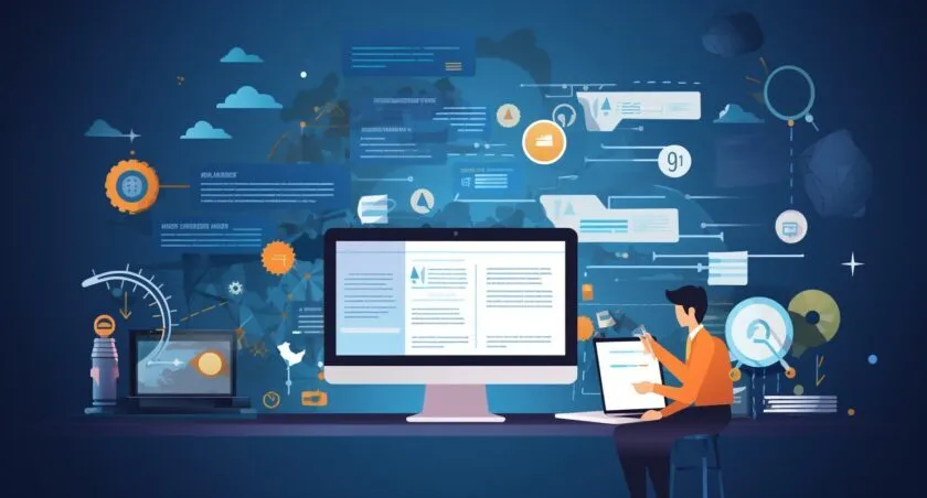 SEO Optimization Illustration