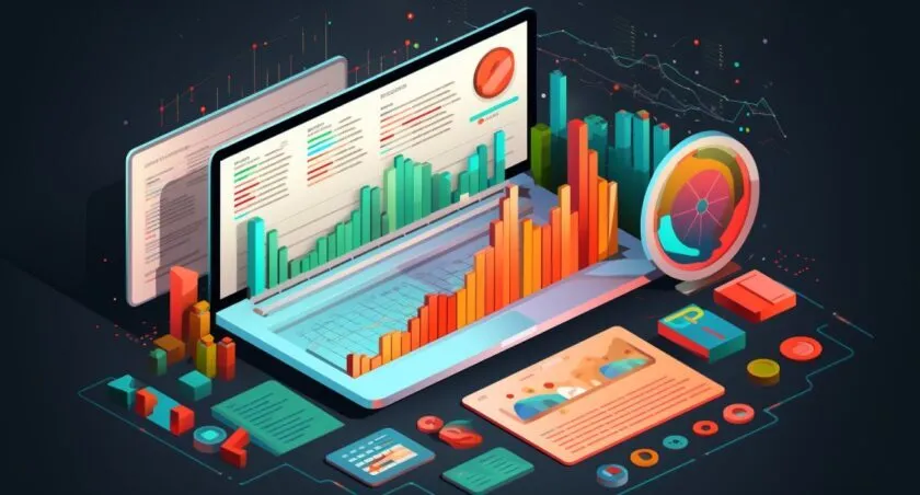 SEO Success Metrics Data Visualization