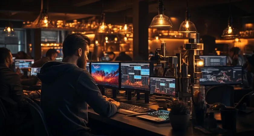 SEO Team Analyzing Data