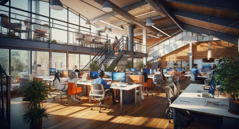 SaaS Company Office