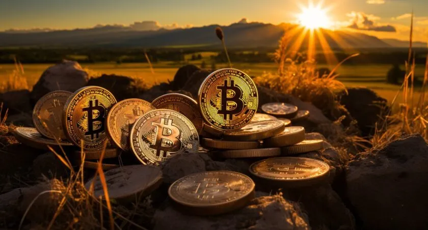 Salvadoran Landscape With Bitcoin Integration