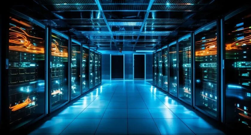 Server Room Hosting WordPress