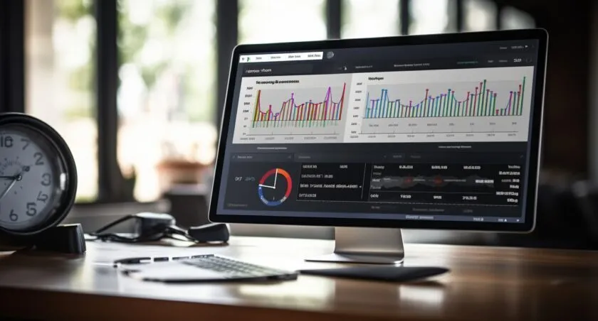 Small Business Owner Optimizing Website
