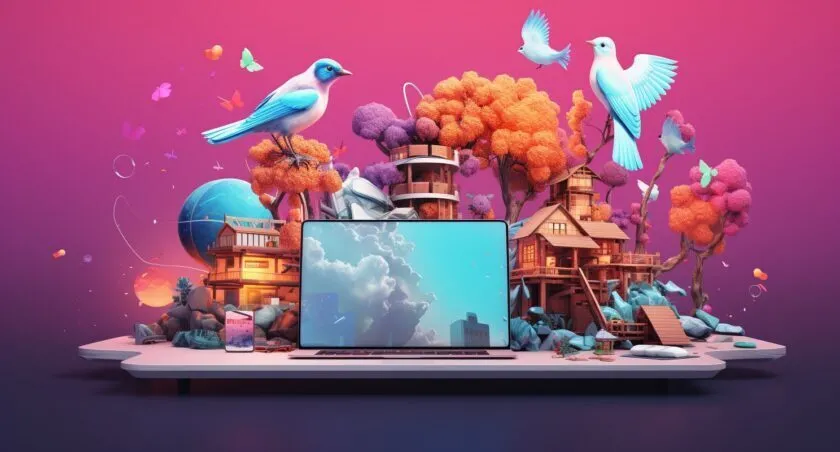 Social Media Design Trends Custom Illustrations