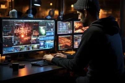 Social Media Manager At Work